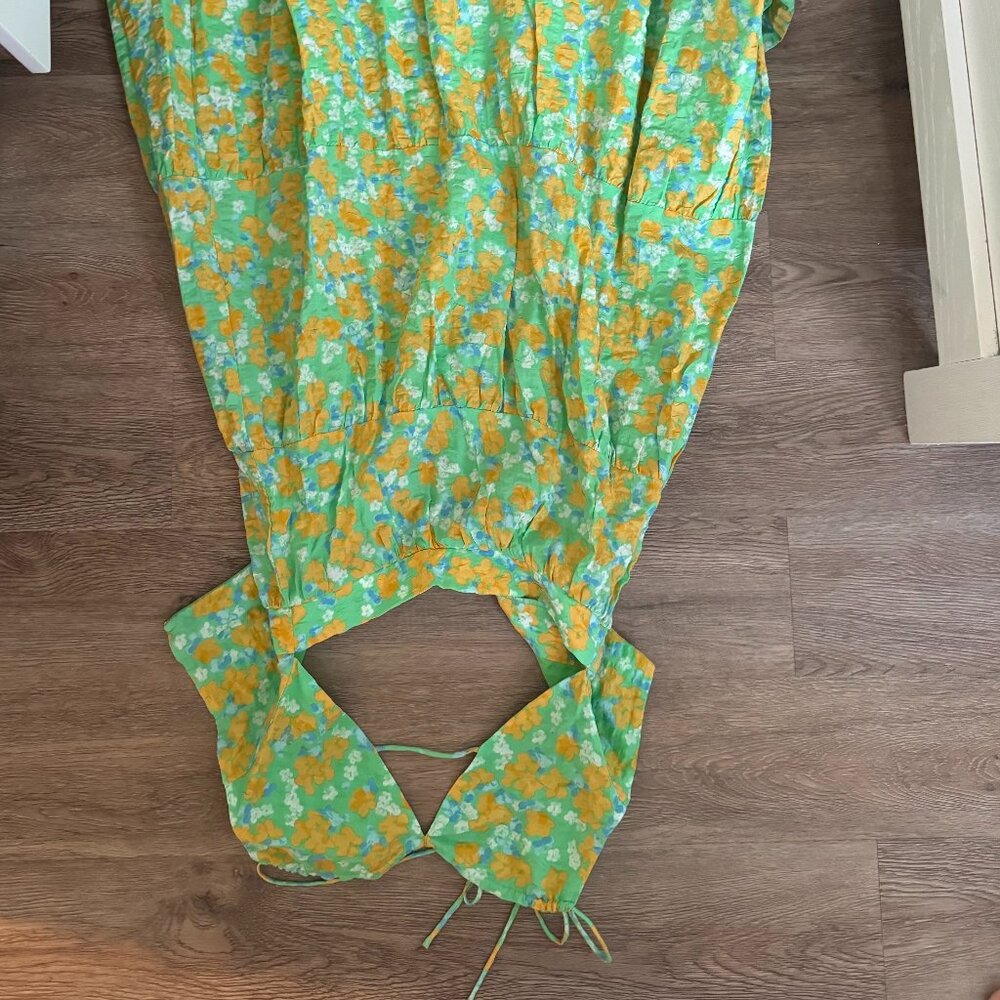 Calais sabo skirt maxi with cutouts